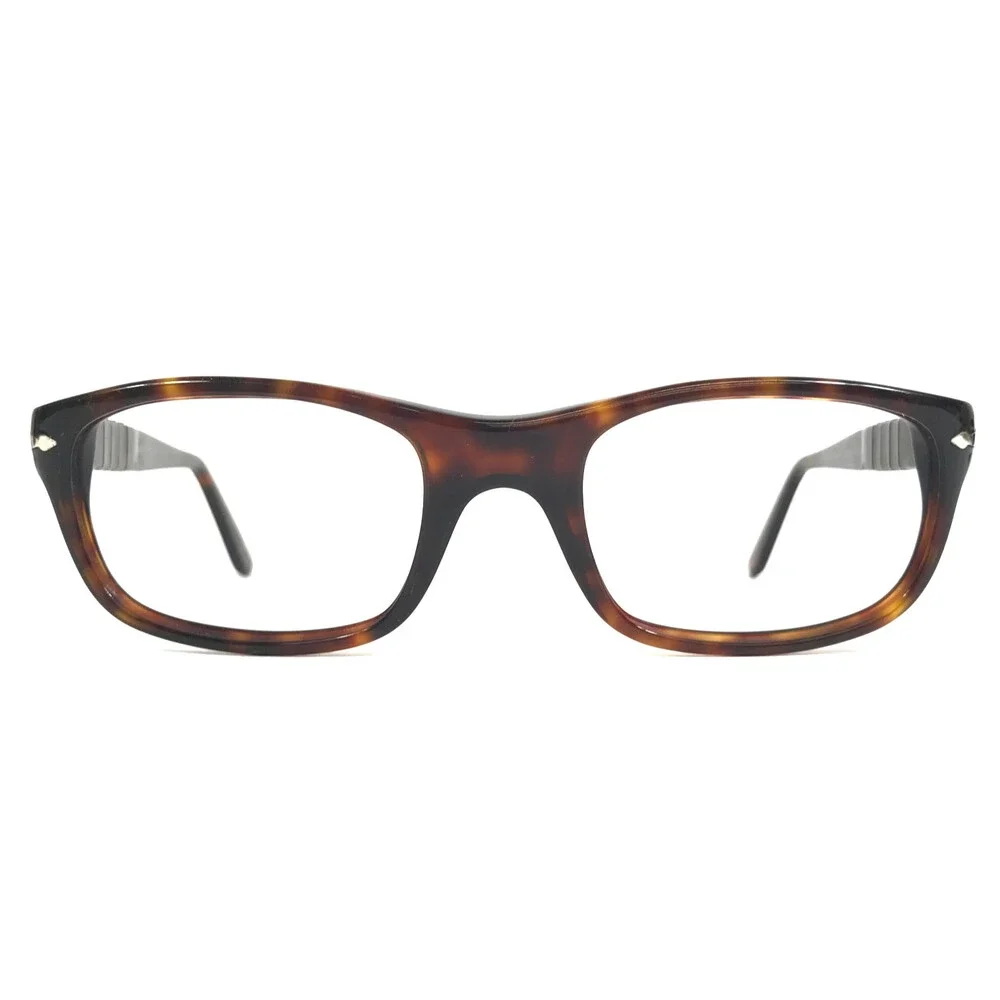 Persol Eyeglasses Frames 2670-S 24/47 Tortoise Rectangle Full Rim 53-21-140